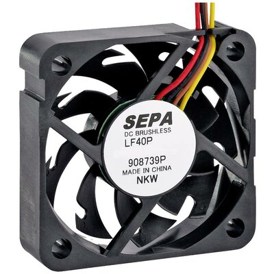 SEPA LF40P12PSE00A Axiális ventilátor 12 V 13.8 m³/óra (H x Sz x Ma) 40 x 40 x 10 mm