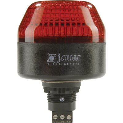 Auer Signalgeräte Jelzőlámpa LED ICL 802522405 Piros Piros Villogó fény 24 V/DC, 24 V/AC