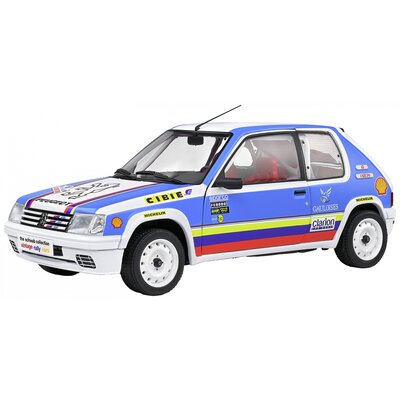 Solido Peugeot 205 Rallye 1,9L weiß 1:18 Autómodell