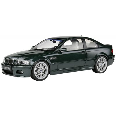 Solido BMW E46 M3 Coupe 2000 grün 1:18 Autómodell