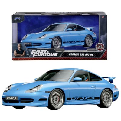 JADA TOYS F&F Brians Porsche 996 GT3 RS 1:24 Autómodell