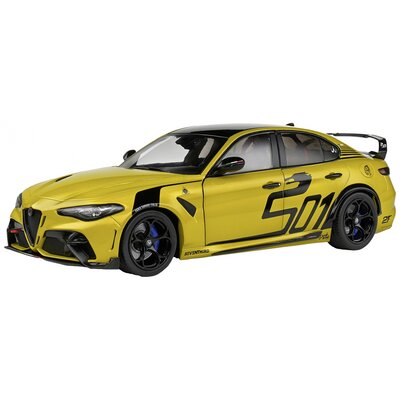 Solido Alfa Romeo Giulia GTA gelb 1:18 Autómodell