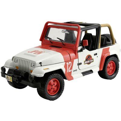 JADA TOYS Jurassic Park 1992 Jeep Wrangler 1:24 Autómodell