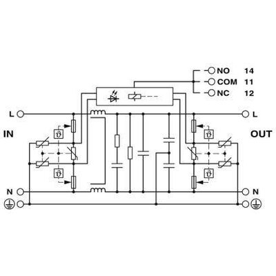 Phoenix Contact 2920683 SFP 1-15/120AC Hálózati szűrő 1 db