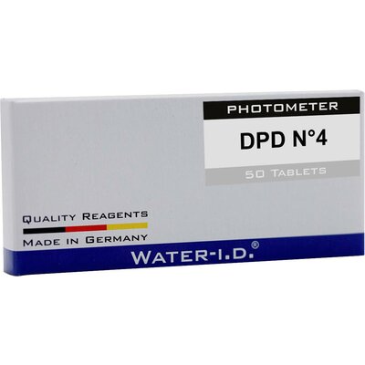 Water ID 50 Tabletten DPD N°4für PoolLAB Tabletták