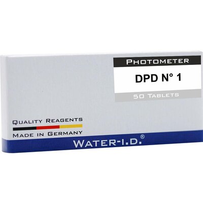 Water ID 50 Tabletten DPD N°1 für PoolLAB Tabletták