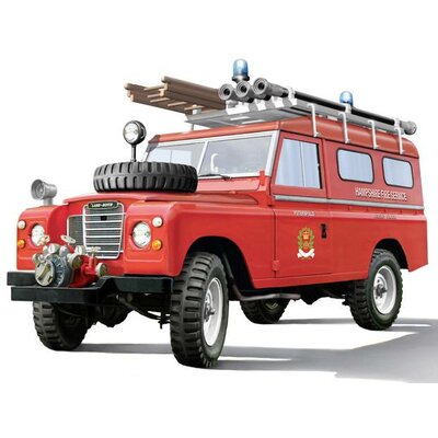 Italeri 3660 Land Rover Fire Truck Autómodell építőkészlet 1:24