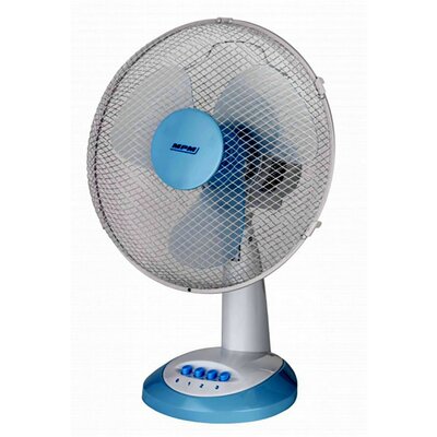 MPM asztali ventilátor fehér 30cm