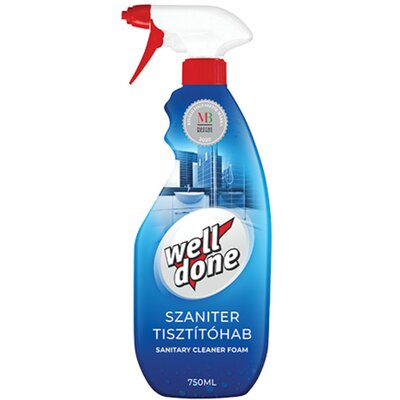 Well Done szaniter tisztítóhab 750 ml