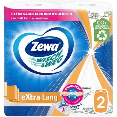 Zewa Wisch&Weg Extra Long Design papírtörlő - 2 rétegű 2 tekercses