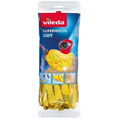 Vileda Soft gyorsfelmosó fej 30% mikroszállal (pattintós)