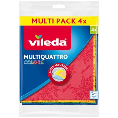 Vileda Multi Quattro törlőkendő 3+1db-os