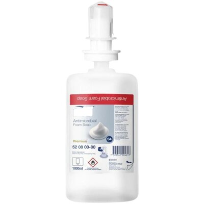 Tork fertőtlenítő habszappan, biocid hatású 1000ml - 520800