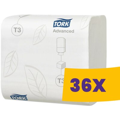 Tork Advanced Folded (hajtogatott) toalettpapír - 114277 (Karton - 36 csg)