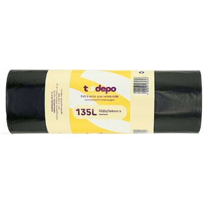 T-Depo szemeteszsák 135L - 70*110cm extra erős 10db/tek