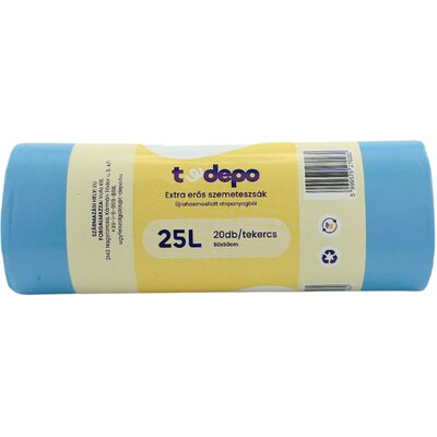 T-Depo szemeteszsák 25L - 50*50cm extra erős 20db/tek