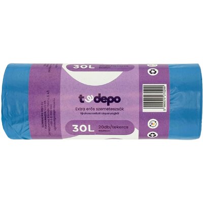 T-Depo szemeteszsák 30L - 50*60cm extra erős 20db/tek