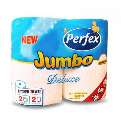 Perfex Jumbo Deluxe törlőpapír 2 tekercses