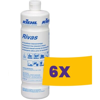 Kiehl Rivas tenzidmentes intenzív tisztítószer 1000ml (Karton - 6 db)