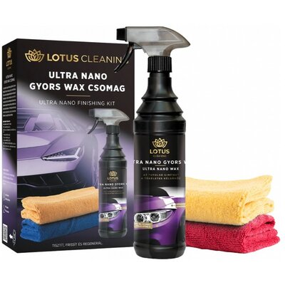 Lotus Cleaning Ultra Nano Finishing Kit Ultra Nano Gyors Wax Csomag