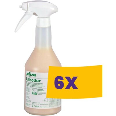 Kiehl Lithodur mésztartalmú természetes kőpadlók kristályosító szere 750ml (Karton - 6 flakon)