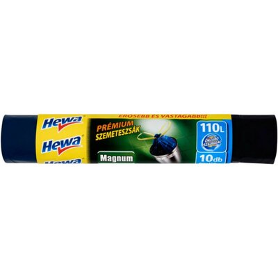 HEWA Magnum Premium önzáró szalagos szemeteszsák 110L 60*100cm - 10db/tek