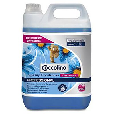 Coccolino Pro Formula Spring Fresh Concentrate Öblítőkoncentrátum kellemes illattal 5L