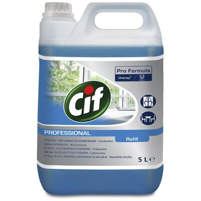 Cif Pro Formula Glass & Multi Surface Ablak- és felülettisztítószer 5L