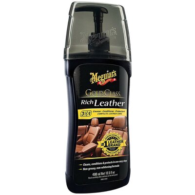 Meguiar's Gold Class Rich Leather Cleaner and Conditioner bőr tisztító és kondicionáló 400 ml