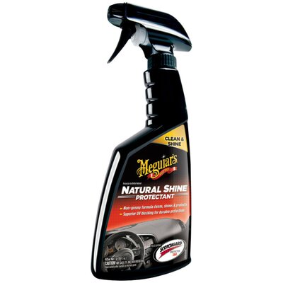 Meguiar's Natural Shine Vinyl & Rubber Protectant védelem a belős műanyagokra 473 ml