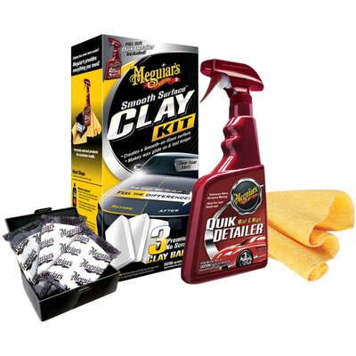 Meguiar's Smooth Surface Clay Kit autófényezés tisztító gyurma csomag