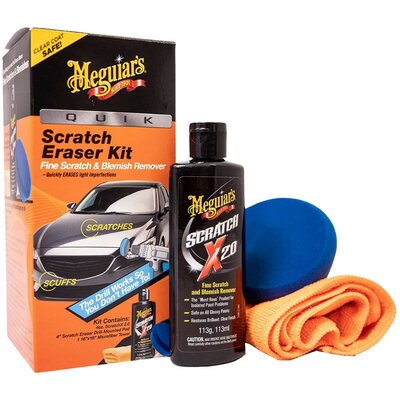 Meguiar's Quik Scratch Eraser Kit szett a festék hibáinak eltávolítására