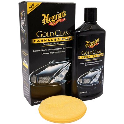 Meguiar's Gold Class Carnauba Plus folyékony viasz természetes karnauba tartalommal 473 ml