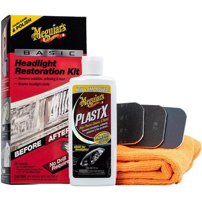 Meguiar's Basic Headlight Restoration Kit fényszóró fényező készlet