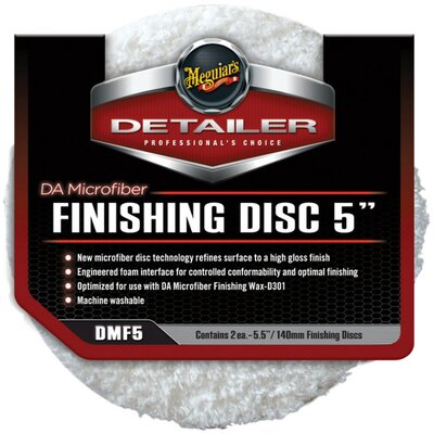 Meguiar's DA Microfiber Finishing Disc 5" mikroszálas befejező korong 2db 140 mm