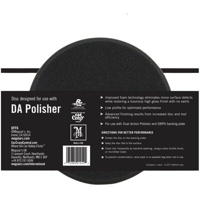 Meguiar's Soft Buff Foam Finishing Disc 6" befejező és viaszoló polírozó korong 159 mm