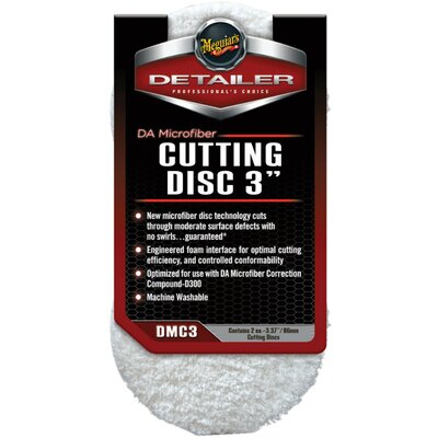 Meguiar's DA Microfiber Cutting Disc 3" mikroszálas polírozó korong 2db 75 mm