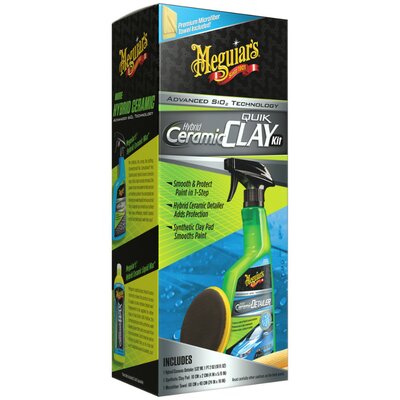 Meguiar's Hybrid Ceramic Quik Clay Kit fényezés tisztító készlet