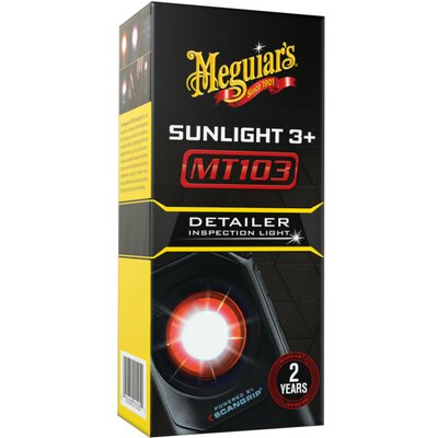 Meguiar's Sunlight 3+ detailing lámpa polírozáshoz