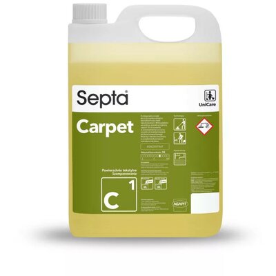 Septa Carpet C1 Sampon szőnyegek és kárpitozott bútorok mosásához 5L