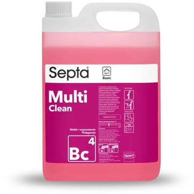 Septa MultiClean BC4 Bútor és berendezésápoló koncentrátum 5L