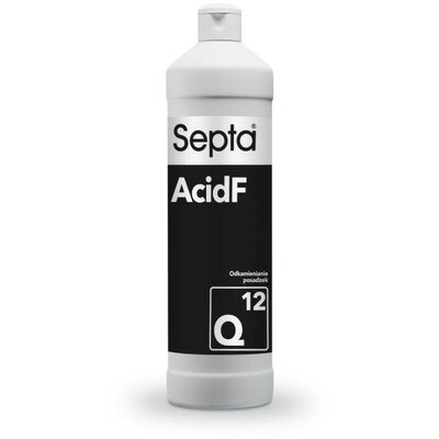 Septa AcidF Q12 Koncentrált savas folyadék vízkő- és mészkőmentesítésre 1000ml