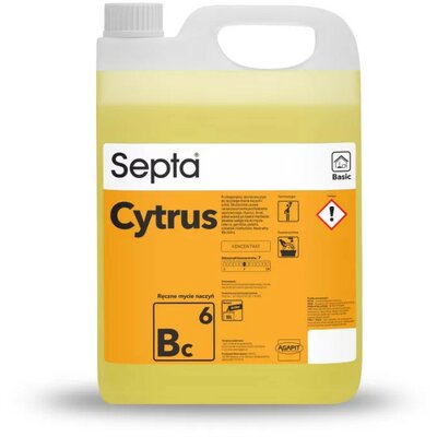 Septa Cytrus BC6 Kézi mosogatószer 5L