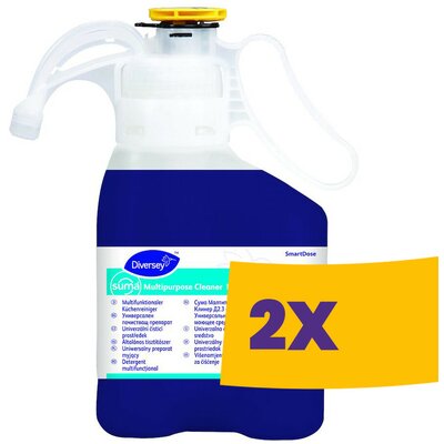 Suma Multipurpose Cleaner D2.3 Általános felülettisztító SmartDose® kiszerelésben 1,4L (Karton - 2 db)