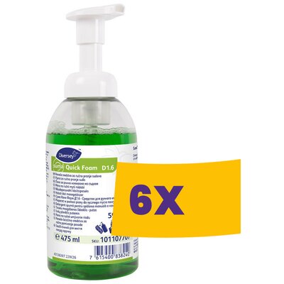 Suma Quick Foam D1.6 Habzó kézi mosogatószer 475ml (Karton - 6 db)