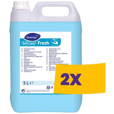 Soft Care Fresh Kézmosó krémszappan 5L (Karton - 2 db)