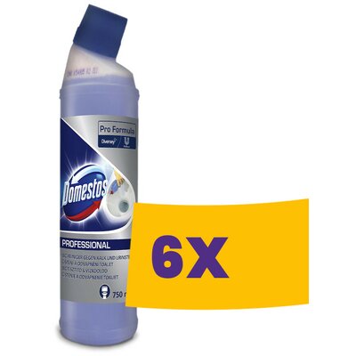 Domestos Pro Formula Toilet Cleaner & Descaler Toalett-tisztító -és vízkőoldószer 750ml (Karton - 6 db)