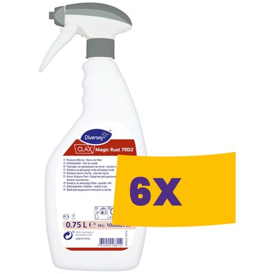 Clax Magic Rust 70D2 Folteltávolító fém- és rozsdafoltokhoz 750ml (Karton - 6 db)