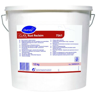 Clax Rust Reclaim 75A1 Oxálsavtartalmú por a rozsdafolttal szennyezett textíliák megmentésére 12kg