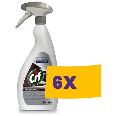 CIF Pro Formula Wood Polish Fabútor tisztítószer 750ml (Karton - 6 db)